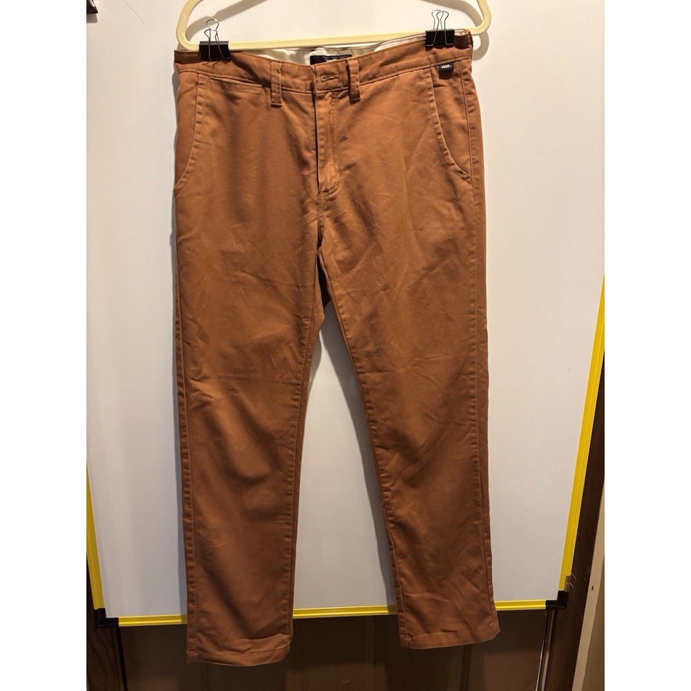 Van's Mens Size 33 Rust Colored Straight Leg Jeans